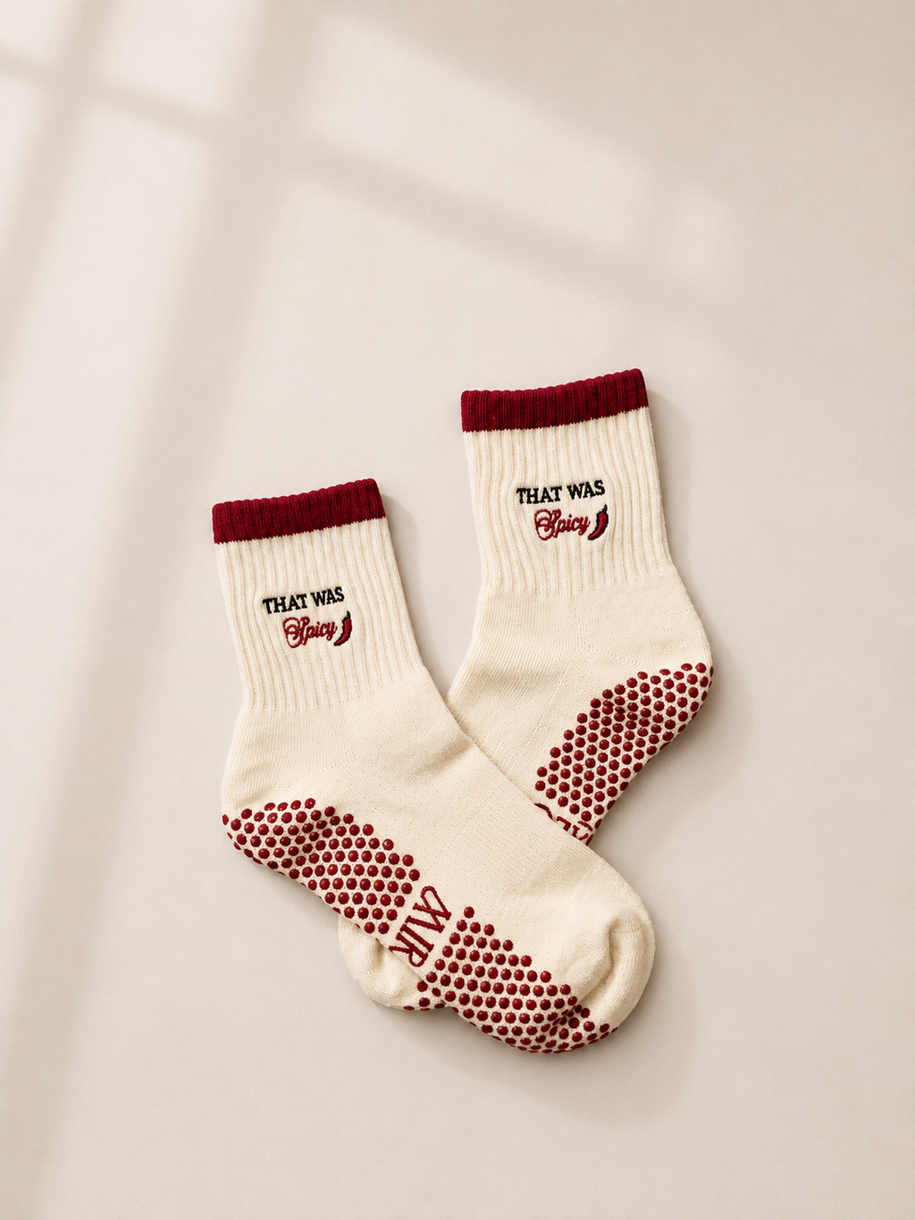Coffee lover grip socks