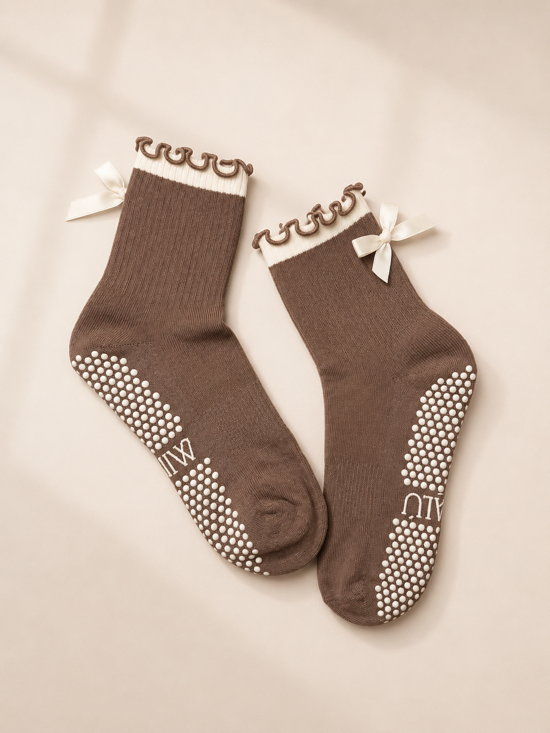 Coffee lover grip socks